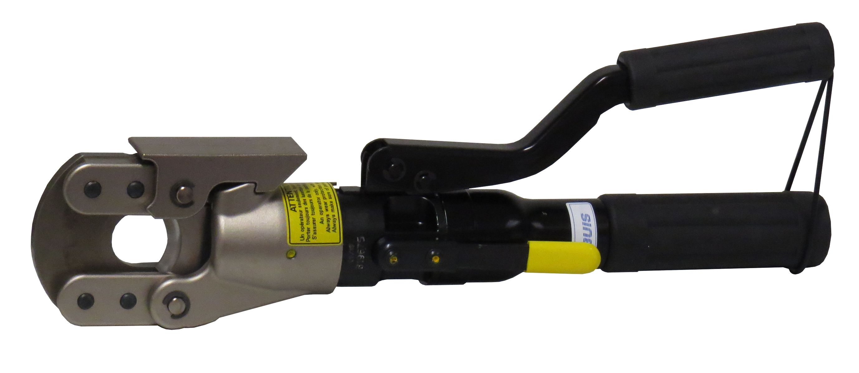 HS25G - Hand hydraulic cable cutter for aluminum-steel ropes (ACSR) - D = 25mm